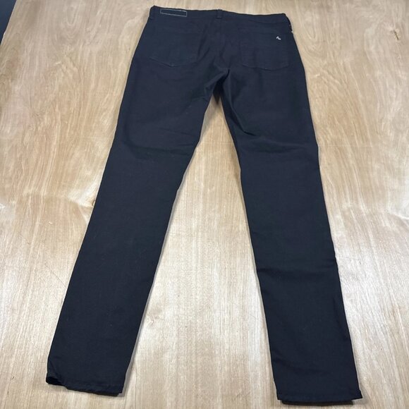 Rag & Bone Mens Skinny Black Mid Rise Jeans Size 31x32 - Picture 7 of 8